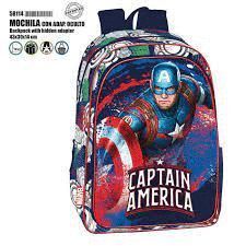 MOCHILA 30X43 CAPITAN AMERICA REVENGE