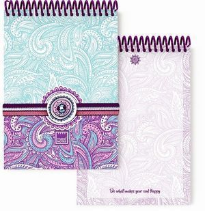 CARPEBLOC BLOC CON ANILLAS PURPLE&PALE