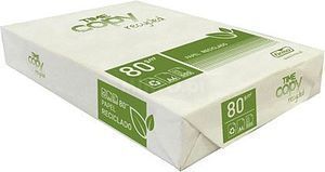 PAPEL RECICLADO FOLIO 80GR A4 500H
