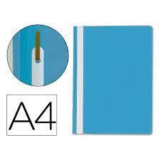 CARPETA DOSSIER CON FASTENER A4 AZUL LIDERPAPEL