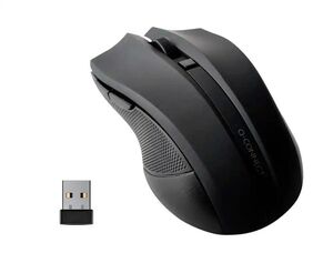 RATON Q-CONNECT OPTICO INALAMBRICO 1000 DPI RECEPTOR USB 2,4 GHZ NEGRO.
