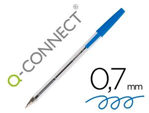 BOLIGRAFO Q-CONNECT AZUL