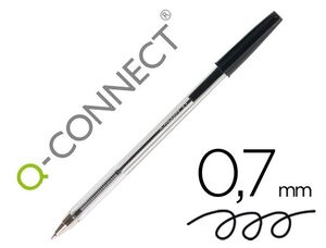 BOLIGRAFO Q-CONNCET NEGRO
