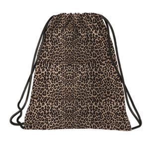 SACO 35X41  LEOPARDO MARRON 