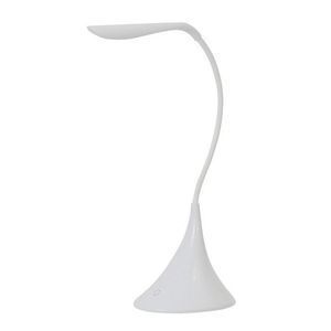 LAMPARA DE MESA PLATINET 3,5W FLEXIBLE USB O PILAS BLANCO