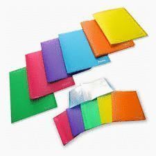 CARPETA A4 40 FUNDAS SCHOOL NARANJA