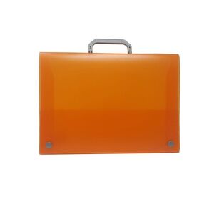 MALETIN Fº PP PRAXTON CON BROCHE NARANJA