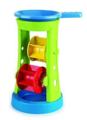 JUEGO HAPE RUEDA DOBLE AGUA Y ARENA