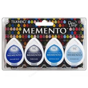 MD-100-004 MEMENTO SET 4 DEW DROP 50G OCEAN