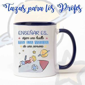 TAZA CERAMICA PROFESORES ENSEÑAR ES... HOMBRE