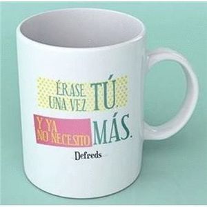 TAZA 33CL ERASE UNA VEZ TU Y YA NO NECESITO MAS