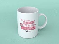 TAZA 33CL NOS HA SALIDO FEMINISTA