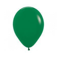 GLOBO LATEX VERDE 50 UNIDADES