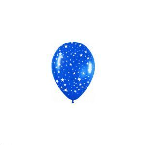 GLOBOS CRISTAL ESTRELLAS 10 UNIDADES