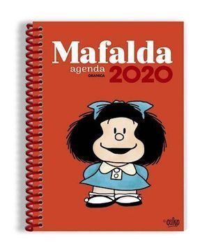 AGENDA MAFALDA 2020 ANILLADA ROJO