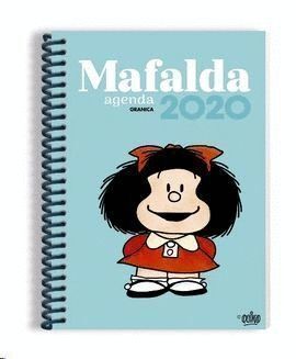AGENDA MAFALDA 2020 ANILLADA AZUL