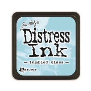 MINI DISTRESS INK TUMBLED GLASS