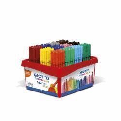 ROTULADOR GIOTTO TURBO SCHOOL PACK 144 UNIDADES