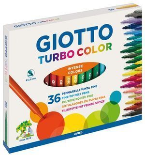 ROTULADORES GIOTTO  TURBO COLOR 36