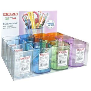 CUBILETE DE PLASTICO TRANSPARENTE SURTIDO