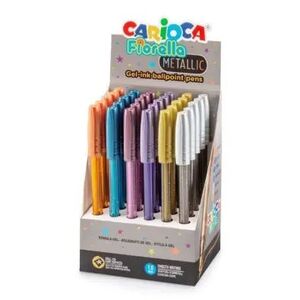 BOLIGRAFO CARIOCA FIORELLA METALIZADO SURTIDO