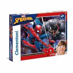 PUZZLE 104P CLEMENTONI 3D VISON SPIDERMAN