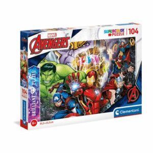 PUZZLE BRILLIANT MARVEL 104 PIEZAS