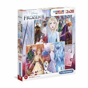 PUZZLE CLEMENTONI 2X20 P. FROZEN 24759