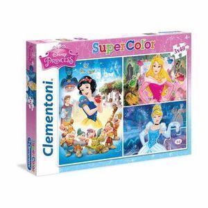 PUZZLE 3X48P CLEMENTONI PRINCESS