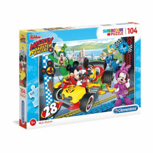 PUZZLE 104P CLEMENTONI MICKEY ROADSTER RACER