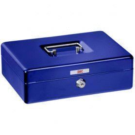 CAJA DE CAUDALESMETAL AZUL 30 CM