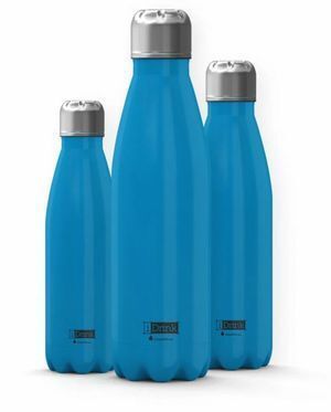BOTELLA TÉRMICA I-DRINK 350ML AZUL