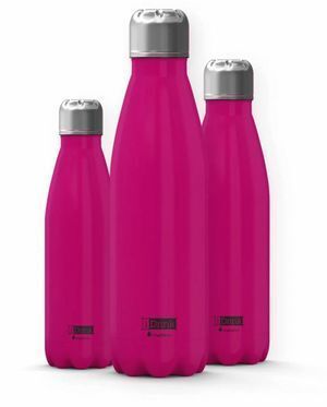 BOTELLA TÉRMICA I-DRINK 350ML ROJA