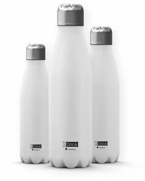 BOTELLA TÉRMICA I-DRINK 750ML BLANCA