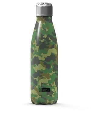 BOTELLA TÉRMICA I-DRINK 500ML CAMUFLAJE