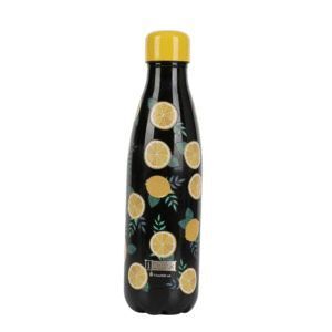 BOTELLA TÉRMICA I-DRINK 500ML LIMÓN
