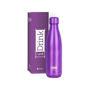 BOTELLA TÉRMICA I-DRINK 500ML VIOLETA