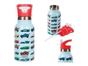 BOTELLA TÉRMICA I-DRINK 350ML COCHES