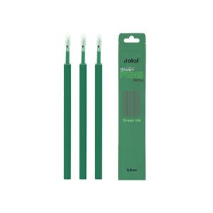BLISTER 3 RECAMBIOS VERDE BOLÍGRAFOS BORRABLES