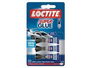 PEGAMENTO 3 MINI TRIO 4 X 1G SUPER GLUE 