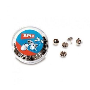 CHINCHETA NIQUELADA 50 UNIDADES APLI