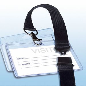 PORTADISTINTIVO 90X56 CON CORDON APLI