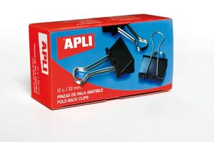 PINZAS ABATIBLES 19MM APLI 12 UNIDADES