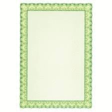 PAPEL DIPLOMA A4 APLI 115GR VERDE ESMERALDA 11969 PAQUETE 10 HOJAS