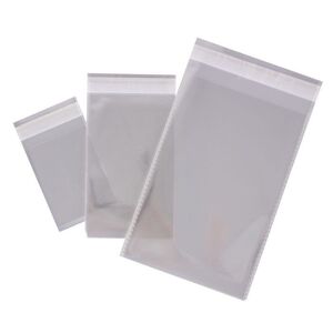 BOLSA CIERRE ADHESIVO APLI TRANSPARENTE 60X80MM 100 UNIDADES