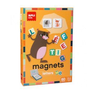 JUEGO MAGNÉTICO APLI LETRAS 60 PIEZAS