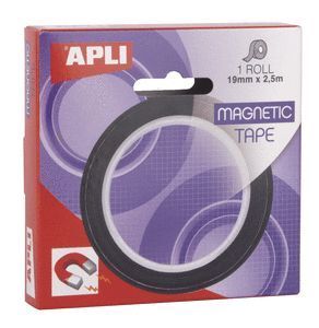 CINTA ADHESIVA MAGNETICA 19 MM X 2,5 M