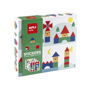 JUEGO DE GOMETS GEOMÉTRICOS PUEBLOS APLI