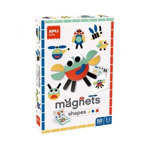 JUEGO DE IMANES CREAR FORMAS 50 PIEZAS APLI