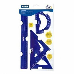 JUEGO DE REGLAS FLEX&RESISTANT AZUL MILAN